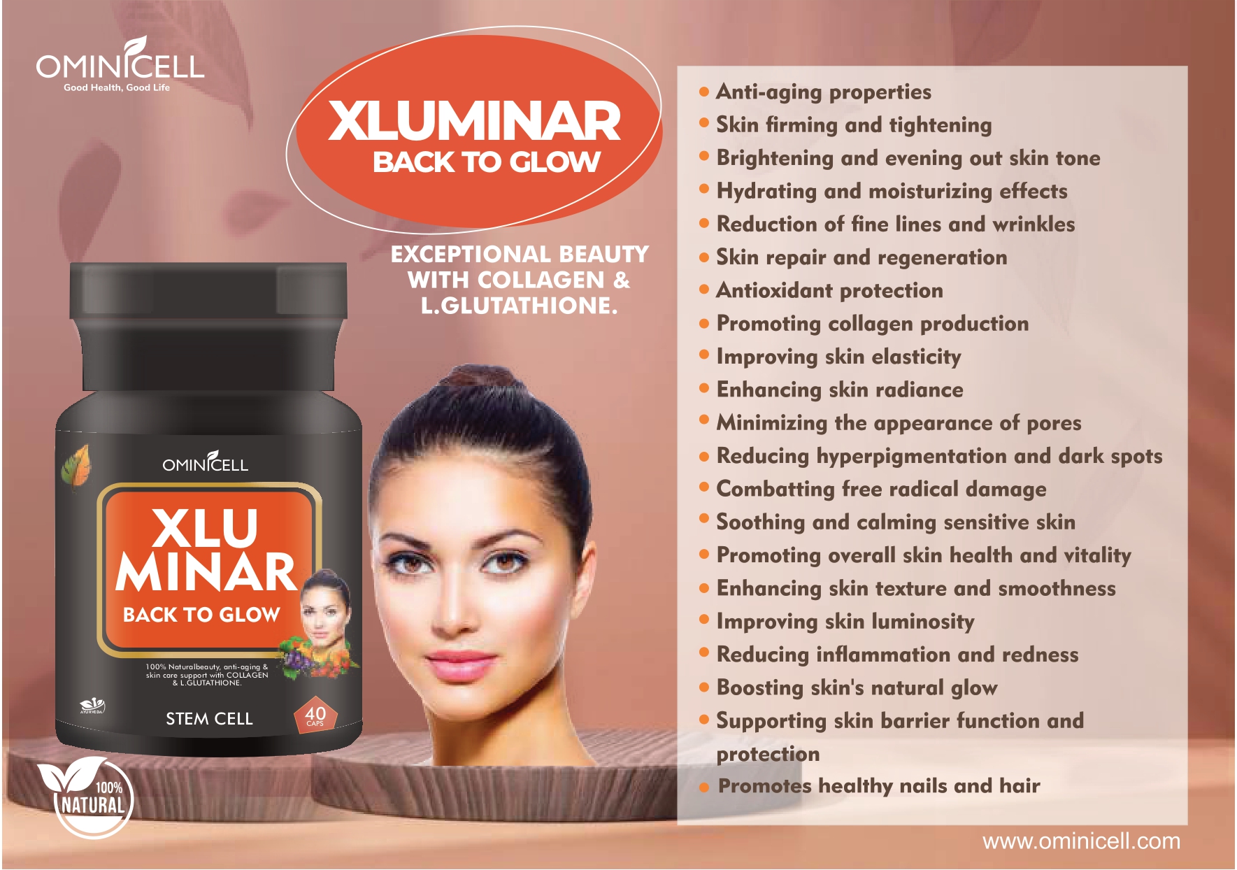 Back to glow Product Of Ominicell